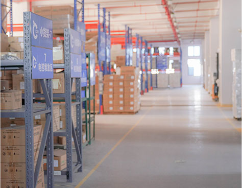 Material stacking area